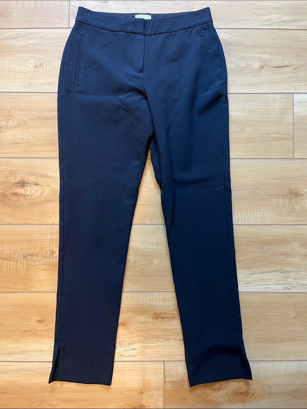 Women’s Slim Dress Pants in Navy Blue